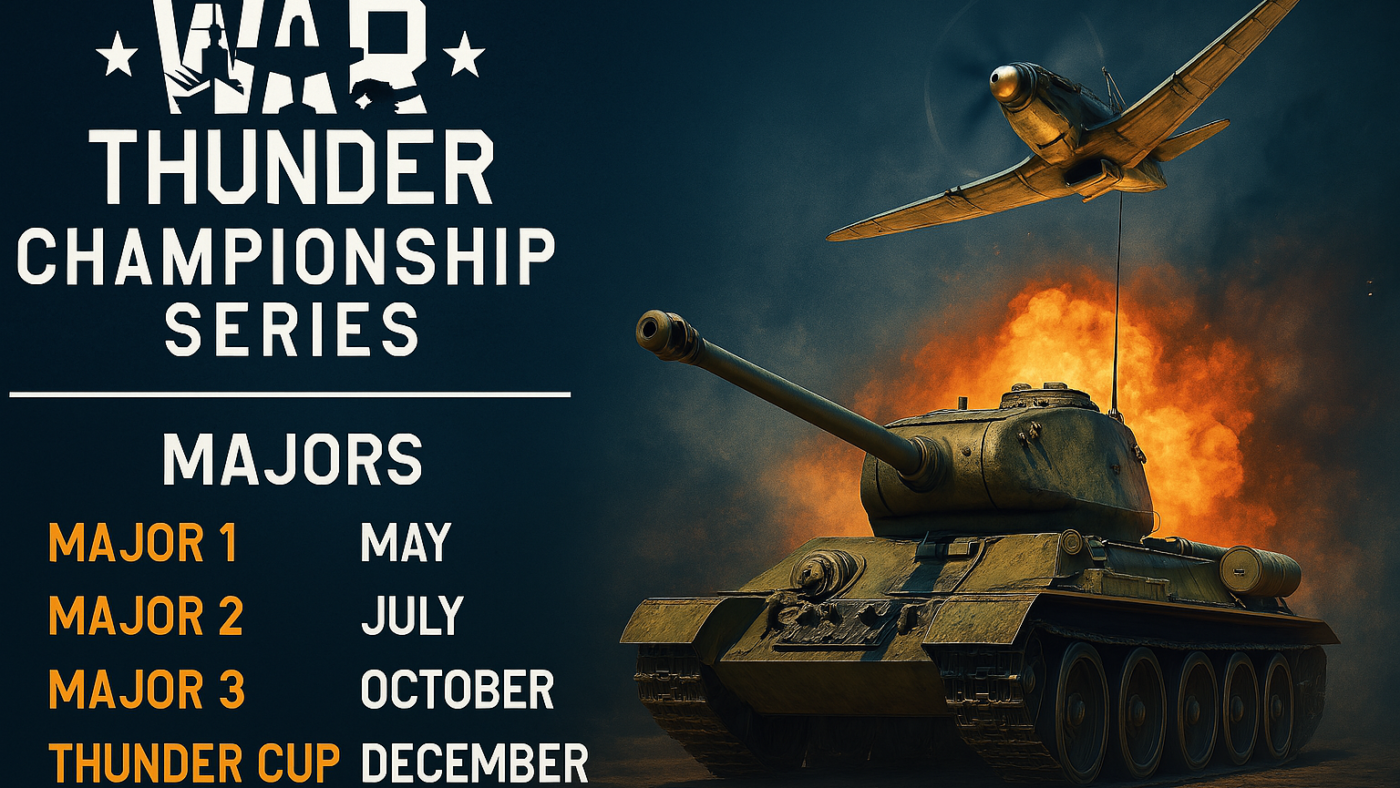 War Thunder Launches 2025 Esports League With New Championship Series