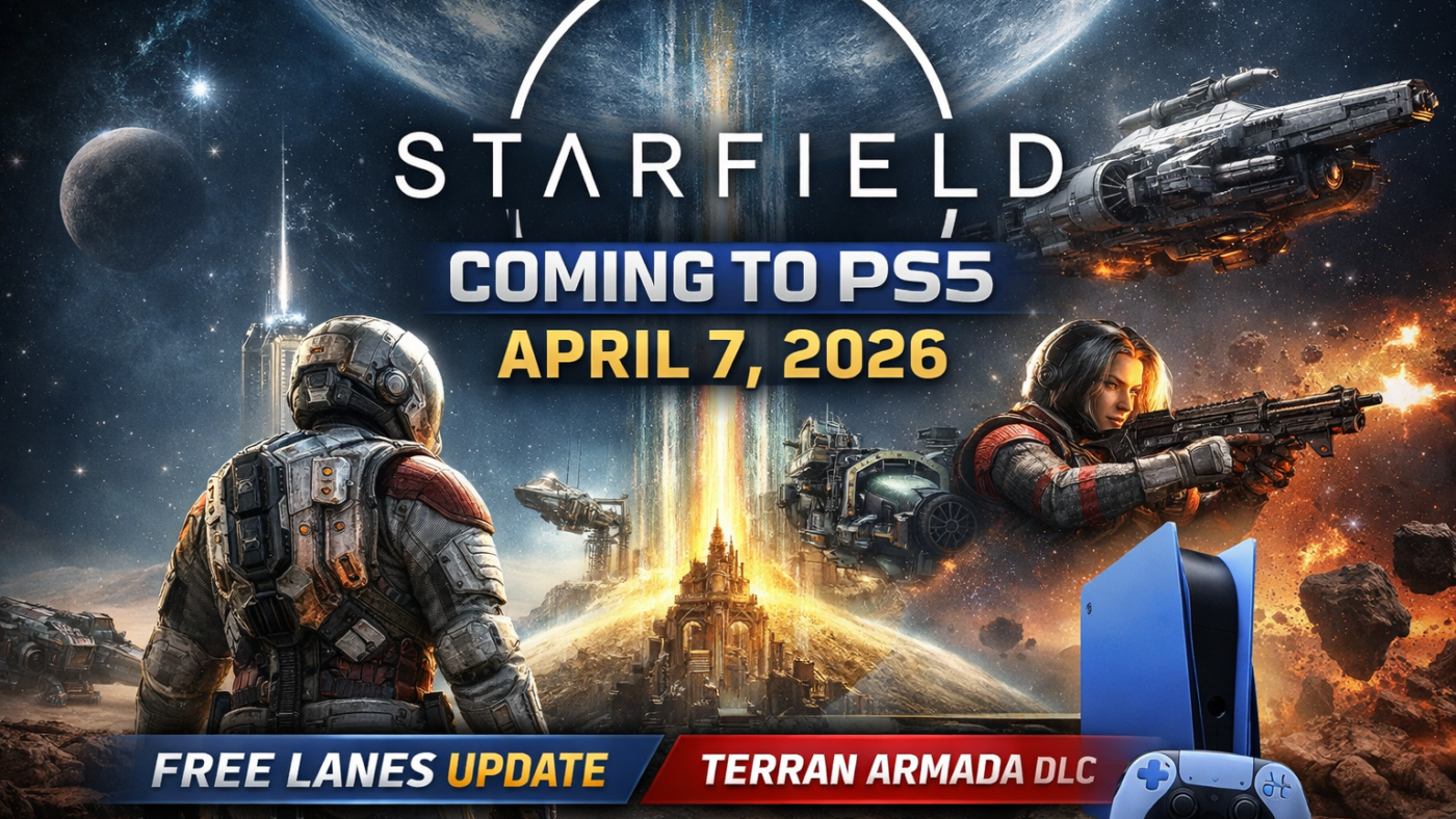 Starfield PS5 Release Date Confirmed With Free Lanes Update and New DLC