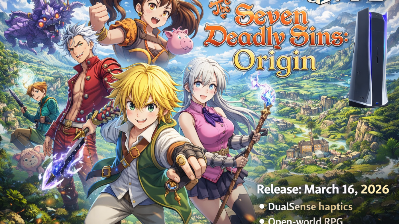 The Seven Deadly Sins Origin Release Date: PS5 Launches March 16