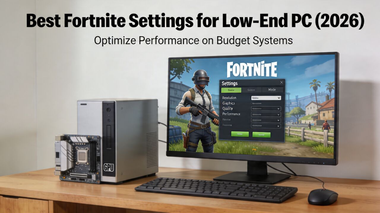 Best Fortnite Settings for Low-End PC (2026)