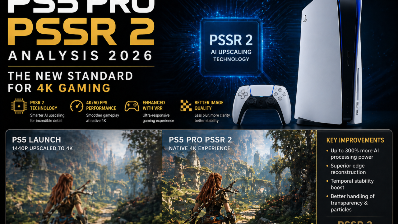 PS5 Pro PSSR 2 analysis 2026: The New Standard for 4K Gaming