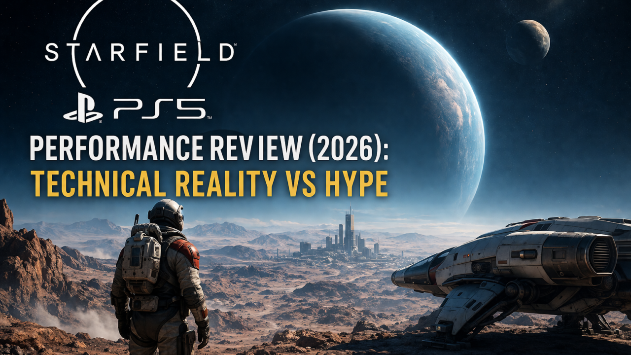 Starfield PS5 performance review 2026: Technical Reality vs Hype